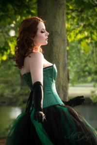 Portrait gothique romantique féérique, Arianrhrod modèle par Nö Eelys Photo, photographe alternative paris
